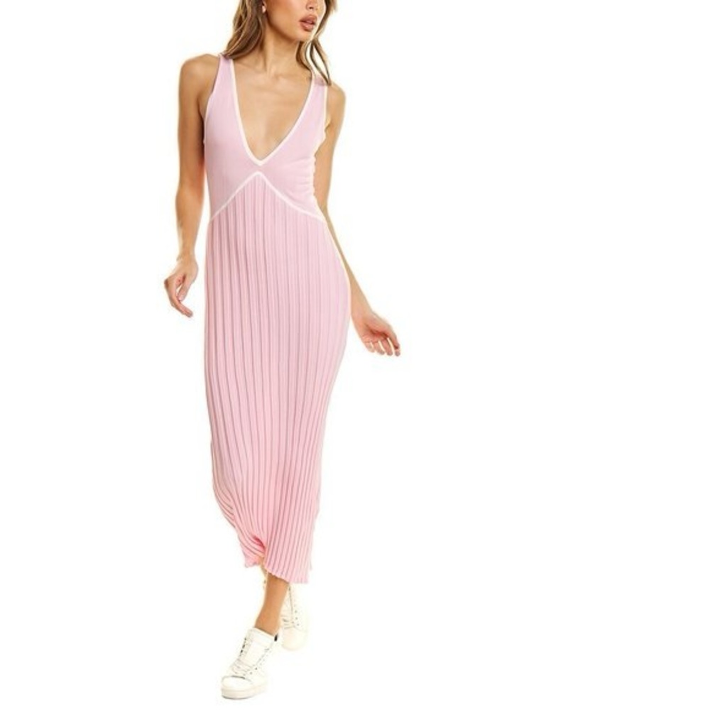 Solid & Striped Aubrey Dress in Cloud Pink